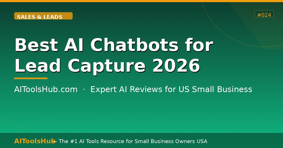Best AI Chatbots for Lead Capture — Convert More Visitors