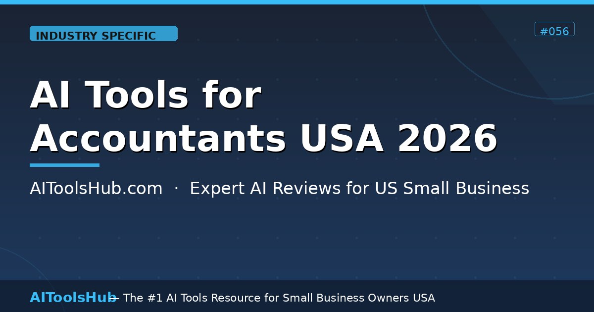 AI Tools for Accountants USA — Automate Your Firm (2026)