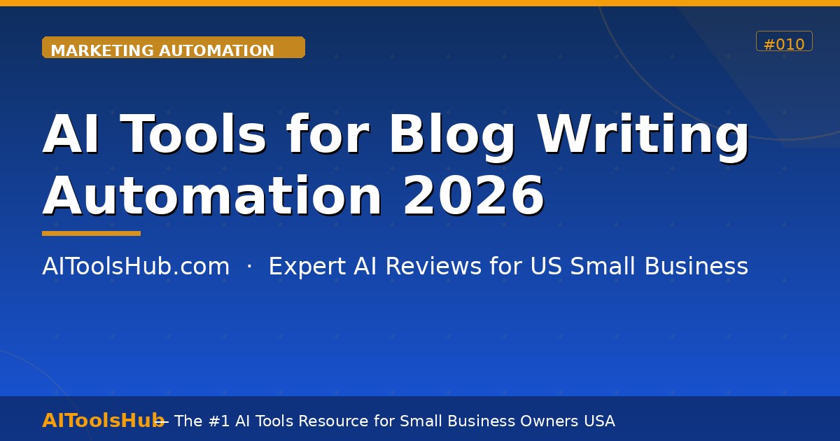 AI Tools for Blog Writing Automation — Create Content Faster