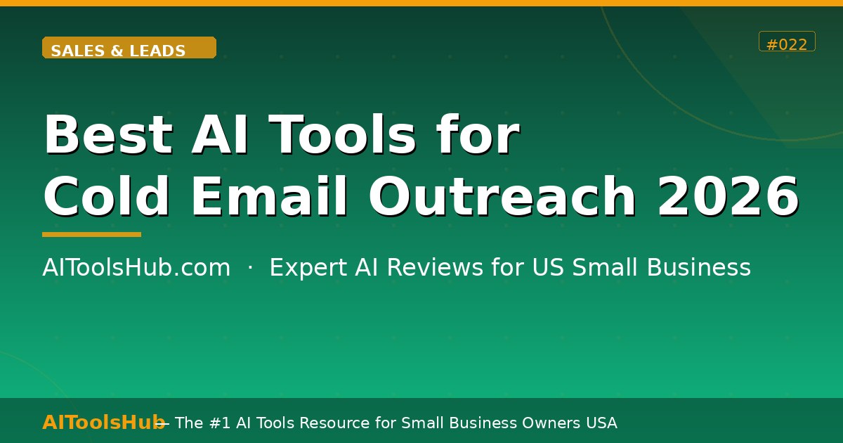 Best AI Tools for Cold Email Outreach (2026)