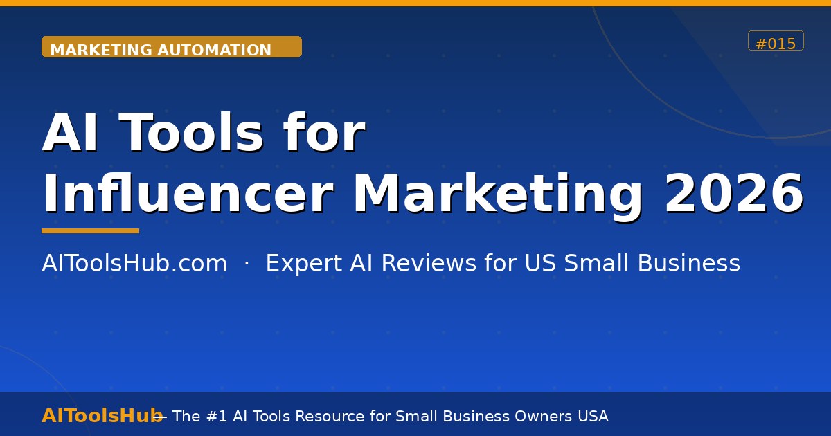 AI Tools for Influencer Marketing — Find and Manage Creators