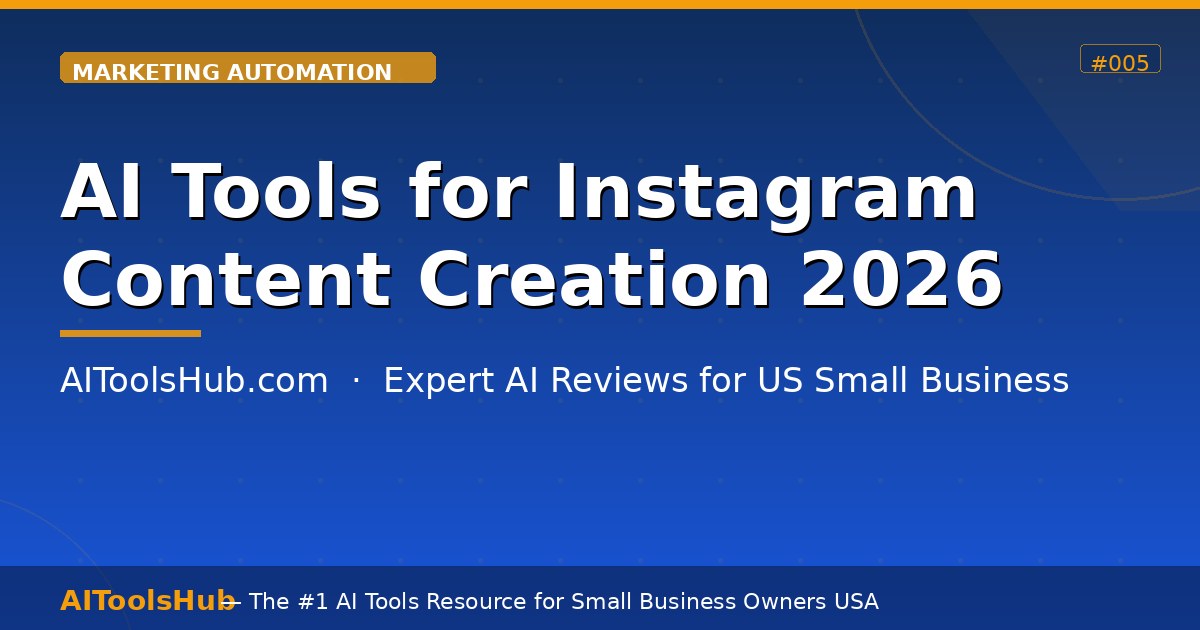AI Tools for Instagram Content Creation — Grow Faster in 2026