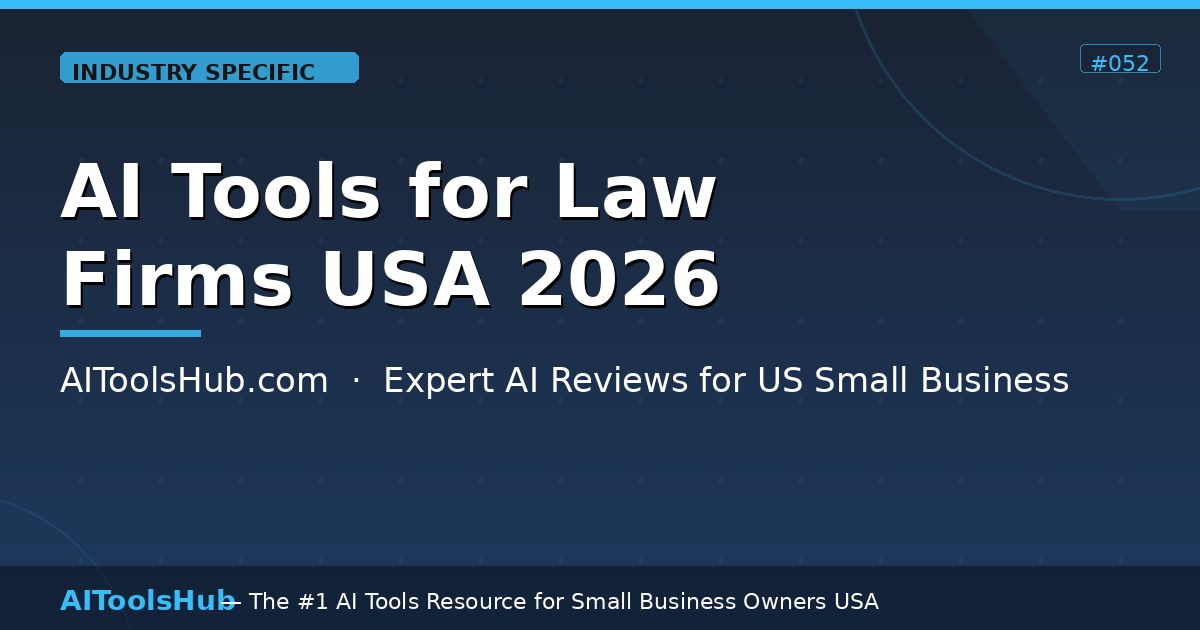 AI Tools for Law Firms USA — Work Smarter in 2026